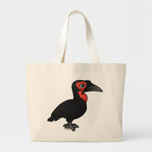 Bolso De Tela Gigante Hornbill de tierra meridional de Birdorable