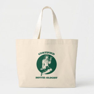 Bolso De Tela Gigante Hottie-ologist certificado