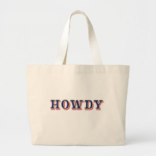 Bolso De Tela Gigante Howdy