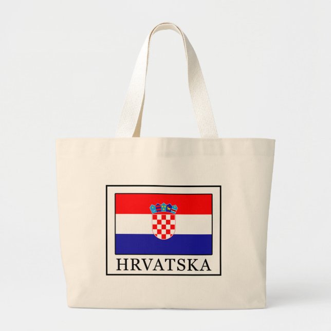 Bolso De Tela Gigante Hrvatska (Frente)
