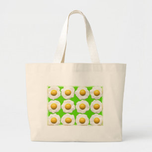 Bolso De Tela Gigante huevos verdes