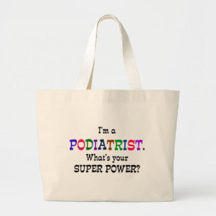 Bolso De Tela Gigante Humor podiatrista