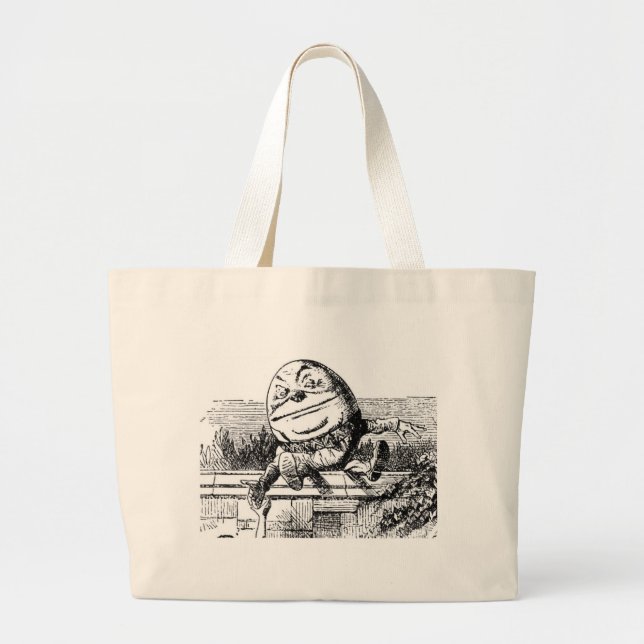 Bolso De Tela Gigante Humpty Dumpty (Frente)