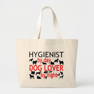 Bolso De Tela Gigante Hygienist Dog Lover