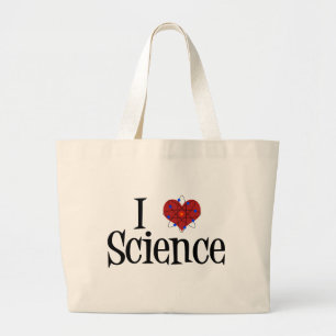 Bolso De Tela Gigante I ciencia del corazón
