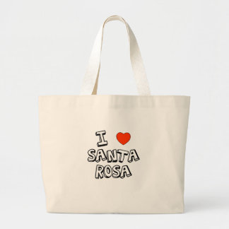 Bolso De Tela Gigante I corazón Santa Rosa
