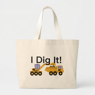 Bolso De Tela Gigante I Dig It Design - Jumbo Tote