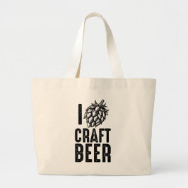 Bolso De Tela Gigante I Hop Craft Beer