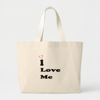 Bolso De Tela Gigante I love Me