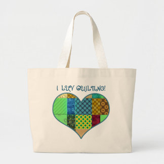 BOLSO DE TELA GIGANTE I TOTE QUE ACOLCHA DE LUV - LA COLECCIÓN DE LA