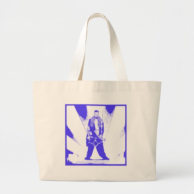 Bolso De Tela Gigante Ice Climb Baby (Frente)