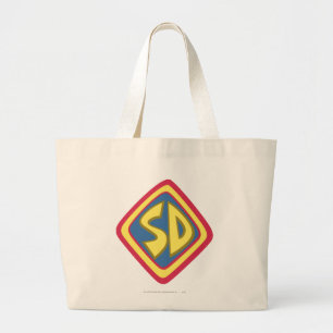 Bolso De Tela Gigante Icono de Scooby-Doo "SD"