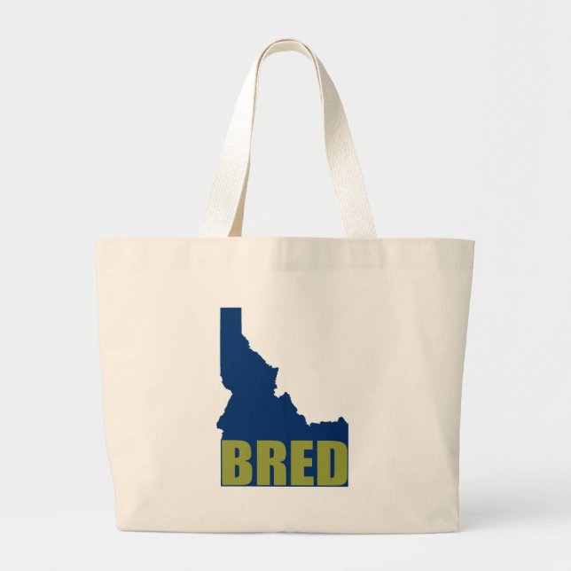 Bolso De Tela Gigante Idaho Bred (Frente)