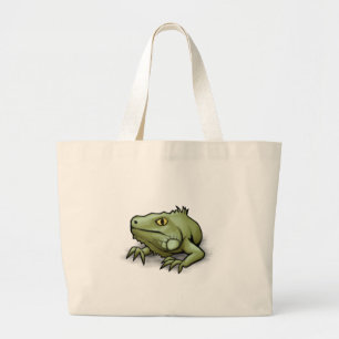 Bolso De Tela Gigante Iguana