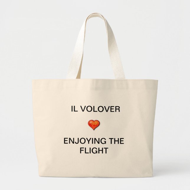 BOLSO DE TELA GIGANTE IL VOLOVER (Frente)