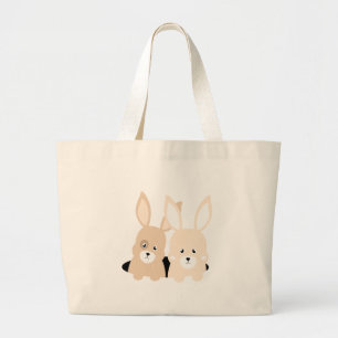 Bolso De Tela Gigante Ilustracion de clipart con agujero de conejo