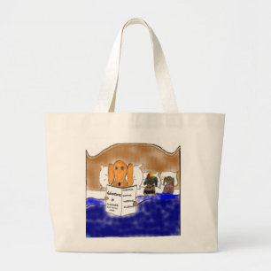 Bolso De Tela Gigante Ilustracion del Dachshund