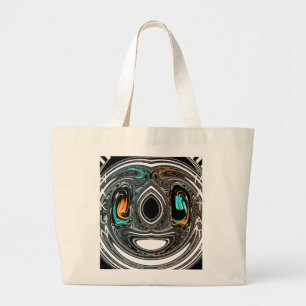 Bolso De Tela Gigante Imagen de arte en textura de cebra de origen étnic