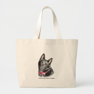 Bolso De Tela Gigante Imagen de Schipperke