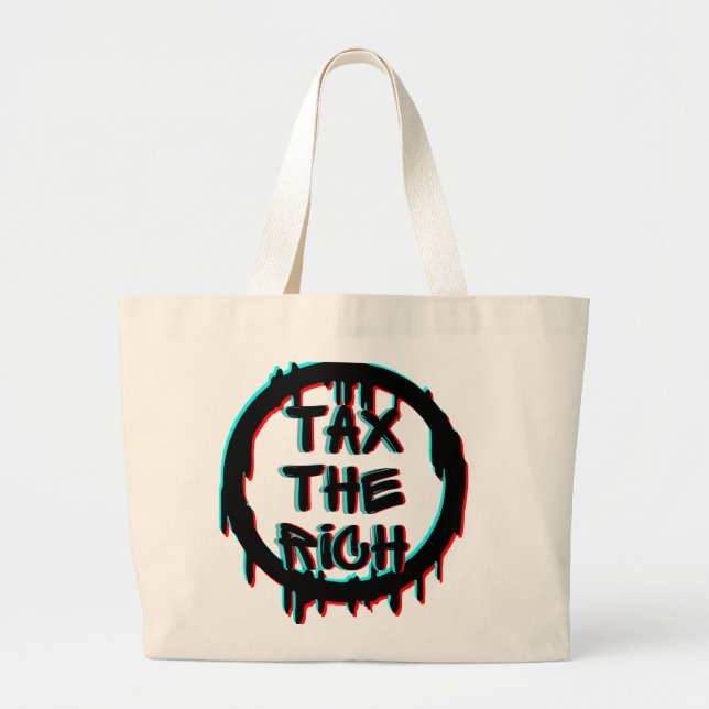 Bolso De Tela Gigante Imponer el original rico (Frente)