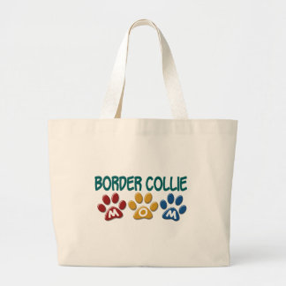 Bolso De Tela Gigante Impresión 1 de la pata de la MAMÁ del BORDER