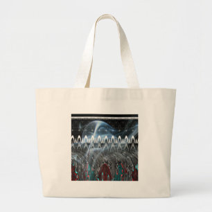 Bolso De Tela Gigante Impresión de arte abstracto asombroso