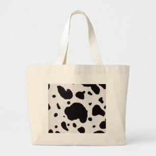 Bolso De Tela Gigante Impresión de la vaca