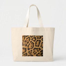 Bolso De Tela Gigante Impresión de leopardo