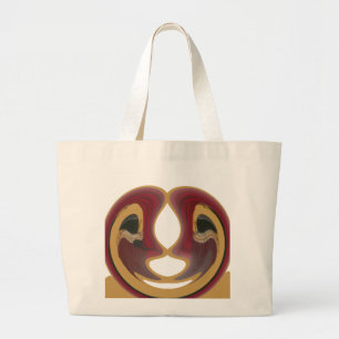 Bolso De Tela Gigante Impresión del arte tribal de masái