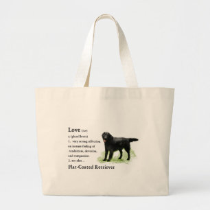 Bolso De Tela Gigante Impresión Plano-Revestida del arte del perro