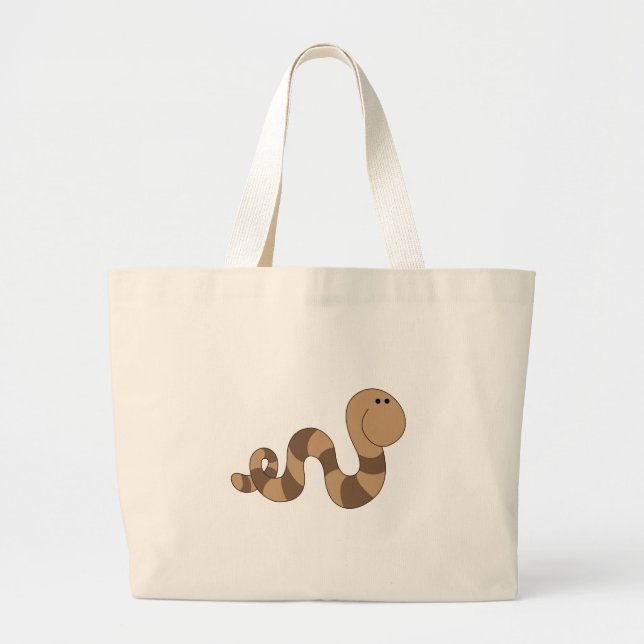 Bolso De Tela Gigante Inchworm (Frente)
