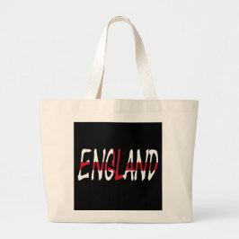 Bolso De Tela Gigante Inglaterra sobre la posición de la bandera inglesa