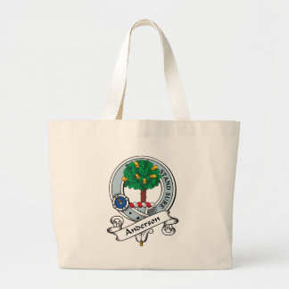 Bolso De Tela Gigante Insignia del clan de Anderson