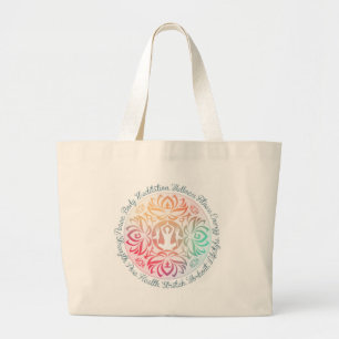 Bolso De Tela Gigante Inspiraciones de la yoga