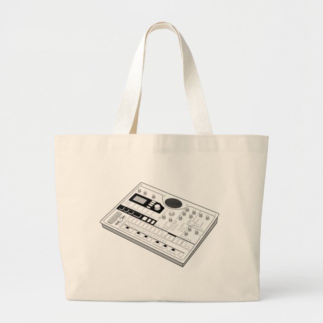Bolso De Tela Gigante Instrumento de música de Korg Electribe emx1 (Frente)