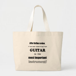 Bolso De Tela Gigante Instrumento más importante de guitarra