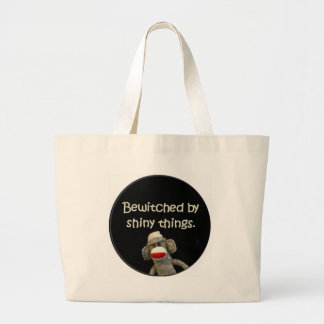 Bolso De Tela Gigante Insultos del mono del calcetín