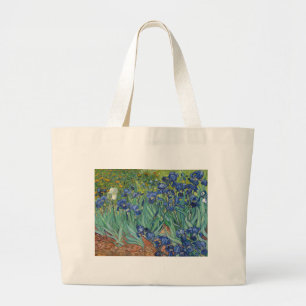 Bolso De Tela Gigante Irises de Van Gogh