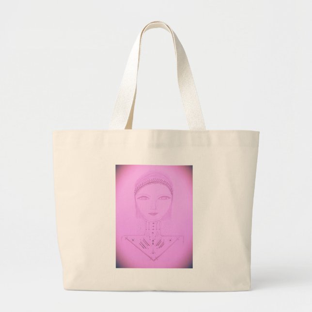 Bolso De Tela Gigante Isabel (Frente)