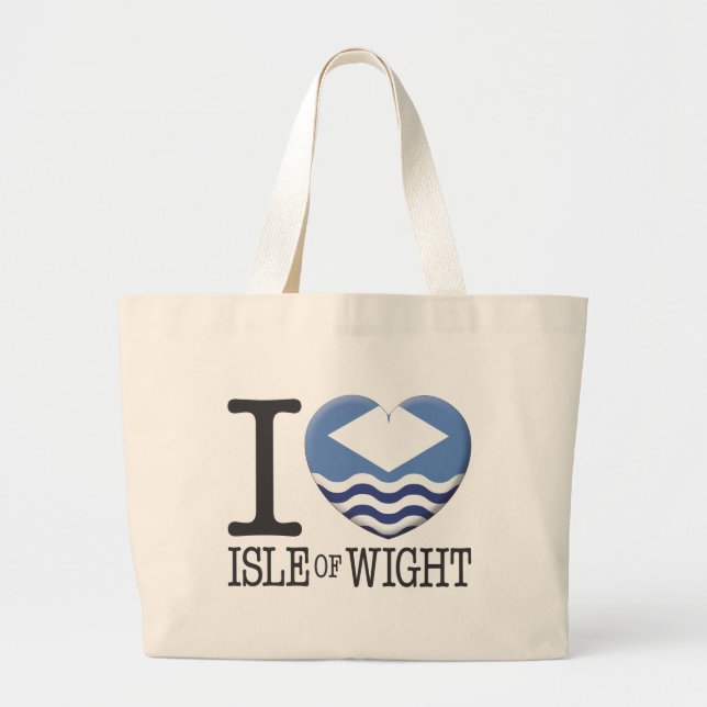 Bolso De Tela Gigante Isla del Wight (Frente)