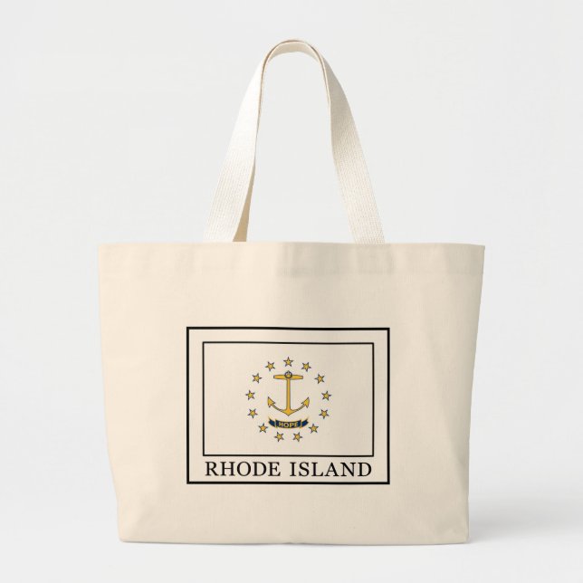Bolso De Tela Gigante Isla Rhode (Frente)