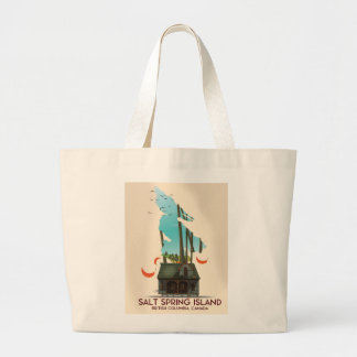 Bolso De Tela Gigante Isla Salt Spring Columbia Británica Canadá