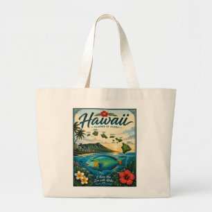 Bolso De Tela Gigante Islas Hawaii