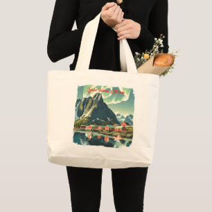 Bolso De Tela Gigante Islas Lofoten, Noruega: Destinos icónicos