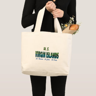 Bolso De Tela Gigante Islas Vírgenes de los EE. UU.