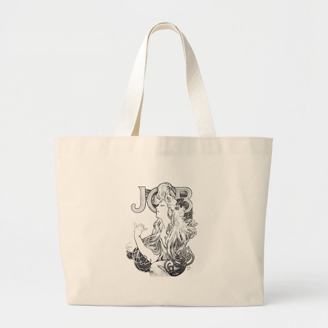 Bolso De Tela Gigante ISOGS de Alphonse Mucha JOB (Frente)