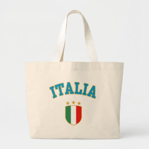 Bolso De Tela Gigante Italia