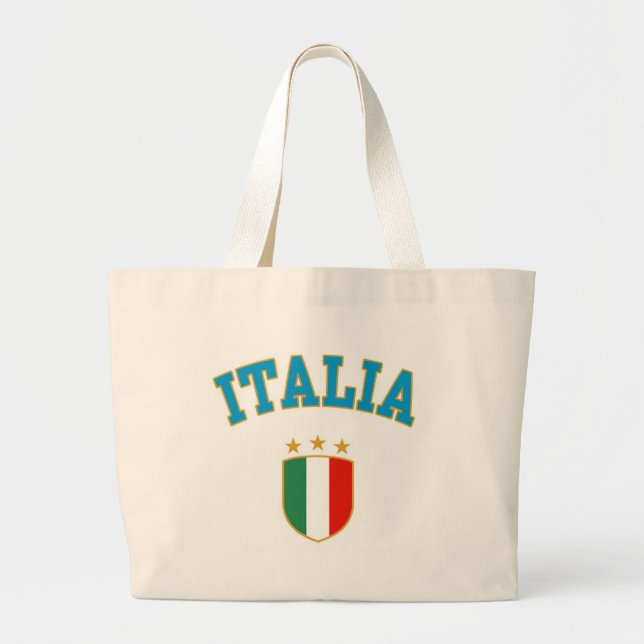 Bolso De Tela Gigante Italia (Frente)