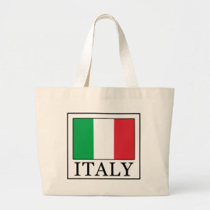 Bolso De Tela Gigante Italia