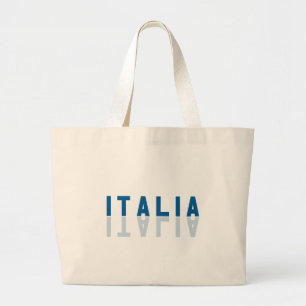 Bolso De Tela Gigante Italia, Italia, me encanta Italia